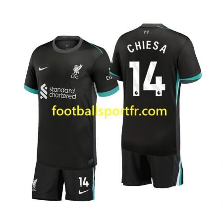 Tenue Liverpool Chiesa 14 Enfant Exterieur 2024-2025 Maillot de Foot